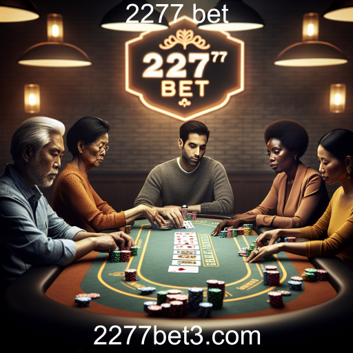 O Mundo do Pôquer: Estratégia e Sutileza no 2277 Bet